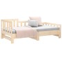 Sofá cama extraíble madera maciza de pino 2x(90x200) cm de vidaXL, Camas y somieres - Ref: Foro24-820741, Precio: 154,59 €, D...