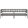 Graues Schlafsofa aus massivem Kiefernholz, 80 x 200 cm von vidaXL, Betten und Lattenroste - Ref: Foro24-820753, Preis: 87,79...