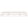 Small double bed frame solid wood white 120x190 cm by vidaXL, Beds and slatted bases - Ref: Foro24-820832, Price: 127,03 €, D...