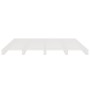 Cama de palets madera maciza de pino blanca 120x200 cm