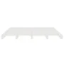 Massives weißes Kiefernholz-Palettenbett 120x200 cm von vidaXL, Betten und Lattenroste - Ref: Foro24-821388, Preis: 122,54 €,...