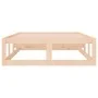 Estructura de cama de madera maciza 90x200 cm de vidaXL, Camas y somieres - Ref: Foro24-820781, Precio: 86,48 €, Descuento: %