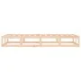 Estructura de cama de madera maciza 90x200 cm de vidaXL, Camas y somieres - Ref: Foro24-820781, Precio: 86,48 €, Descuento: %