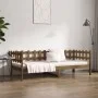Honigbraunes Schlafsofa aus massivem Kiefernholz, 80 x 200 cm von vidaXL, Betten und Lattenroste - Ref: Foro24-820754, Preis:...