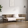 Sofá cama de madera maciza de pino marrón miel 80x200 cm de vidaXL, Camas y somieres - Ref: Foro24-820754, Precio: 83,11 €, D...