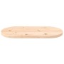 Ovale Tischplatte aus massivem Kiefernholz 70x35x2,5 cm von vidaXL, Tischplatten - Ref: Foro24-824345, Preis: 30,10 €, Rabatt: %
