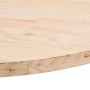 Ovale Tischplatte aus massivem Kiefernholz 70x35x2,5 cm von vidaXL, Tischplatten - Ref: Foro24-824345, Preis: 30,10 €, Rabatt: %