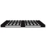 Solid black pine wood pallet bed 140x190 cm by vidaXL, Beds and slatted bases - Ref: Foro24-821441, Price: 177,18 €, Discount: %