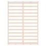 Solid wood bed frame 140x200 cm by vidaXL, Beds and slatted bases - Ref: Foro24-820797, Price: 103,61 €, Discount: %