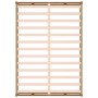 Honey brown solid wood bed frame 150x200 cm by vidaXL, Beds and slatted bases - Ref: Foro24-820804, Price: 118,82 €, Discount: %