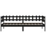 Schlafsofa aus massivem schwarzem Kiefernholz, 90 x 200 cm von vidaXL, Betten und Lattenroste - Ref: Foro24-820760, Preis: 10...
