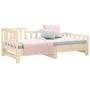 Removable sofa bed solid pine wood 2x(80x200) cm by vidaXL, Beds and slatted bases - Ref: Foro24-820736, Price: 135,36 €, Dis...