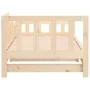 Removable sofa bed solid pine wood 2x(80x200) cm by vidaXL, Beds and slatted bases - Ref: Foro24-820736, Price: 135,36 €, Dis...
