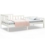 Solid white pine wood sofa bed 90x190 cm by vidaXL, Beds and slatted bases - Ref: Foro24-820732, Price: 111,10 €, Discount: %