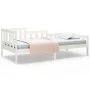 Solid white pine wood sofa bed 90x190 cm by vidaXL, Beds and slatted bases - Ref: Foro24-820732, Price: 106,44 €, Discount: %