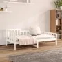 Schlafsofa aus massivem weißem Kiefernholz, 90 x 190 cm von vidaXL, Betten und Lattenroste - Ref: Foro24-820732, Preis: 106,4...