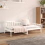 Schlafsofa aus massivem weißem Kiefernholz, 90 x 190 cm von vidaXL, Betten und Lattenroste - Ref: Foro24-820732, Preis: 111,1...