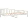 Schlafsofa aus massivem weißem Kiefernholz, 90 x 190 cm von vidaXL, Betten und Lattenroste - Ref: Foro24-820732, Preis: 106,4...