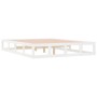 Estructura cama de madera maciza blanca super king 180x200 cm de vidaXL, Camas y somieres - Ref: Foro24-820812, Precio: 153,4...