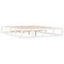 Super king white solid wood bed frame 180x200 cm by vidaXL, Beds and slatted bases - Ref: Foro24-820812, Price: 122,00 €, Dis...