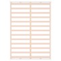 Weißer Massivholzbettrahmen 140x190 cm von vidaXL, Betten und Lattenroste - Ref: Foro24-820842, Preis: 140,07 €, Rabatt: %