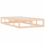 Estructura de cama de madera maciza 100x200 cm de vidaXL, Camas y somieres - Ref: Foro24-820786, Precio: 90,28 €, Descuento: %