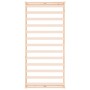 Estructura de cama de madera maciza 100x200 cm de vidaXL, Camas y somieres - Ref: Foro24-820786, Precio: 90,28 €, Descuento: %