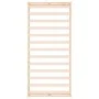 Solid wood bed frame 100x200 cm by vidaXL, Beds and slatted bases - Ref: Foro24-820786, Price: 71,77 €, Discount: %