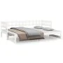 Abnehmbares Schlafsofa aus massivem weißem Kiefernholz, 2 x (80 x 200) cm von vidaXL, Betten und Lattenroste - Ref: Foro24-82...
