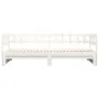 Abnehmbares Schlafsofa aus massivem weißem Kiefernholz, 2 x (80 x 200) cm von vidaXL, Betten und Lattenroste - Ref: Foro24-82...