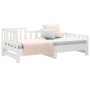 Removable sofa bed solid white pine wood 2x(80x200) cm by vidaXL, Beds and slatted bases - Ref: Foro24-820737, Price: 158,07 ...