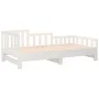 Removable sofa bed solid white pine wood 2x(80x200) cm by vidaXL, Beds and slatted bases - Ref: Foro24-820737, Price: 156,15 ...