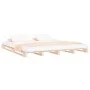 Cama de palets madera maciza de pino 120x200 cm de vidaXL, Camas y somieres - Ref: Foro24-821387, Precio: 126,02 €, Descuento: %