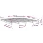 Palettenbett aus massivem Kiefernholz, 120 x 200 cm von vidaXL, Betten und Lattenroste - Ref: Foro24-821387, Preis: 126,02 €,...