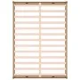 Estructura de cama madera maciza marrón miel 120x200 cm de vidaXL, Camas y somieres - Ref: Foro24-820794, Precio: 142,93 €, D...