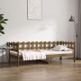 Sofá cama madera maciza de pino marrón miel 90x200 cm de vidaXL, Camas y somieres - Ref: Foro24-820759, Precio: 95,23 €, Desc...