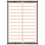 Estructura de cama de madera maciza negra 140x200 cm de vidaXL, Camas y somieres - Ref: Foro24-820800, Precio: 141,11 €, Desc...