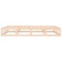 Small double bed frame solid wood 135x190 cm by vidaXL, Beds and slatted bases - Ref: Foro24-820836, Price: 113,58 €, Discoun...