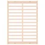 Estructura cama doble pequeña madera maciza 135x190 cm de vidaXL, Camas y somieres - Ref: Foro24-820836, Precio: 112,14 €, De...