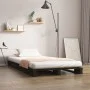 Cama de palets madera maciza pino negra pequeña 75x190 cm de vidaXL, Camas y somieres - Ref: Foro24-821421, Precio: 117,31 €,...