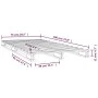 Cama de palets madera maciza pino negra pequeña 75x190 cm de vidaXL, Camas y somieres - Ref: Foro24-821421, Precio: 117,31 €,...