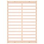 Solid wood double bed frame 140x190 cm by vidaXL, Beds and slatted bases - Ref: Foro24-820841, Price: 115,40 €, Discount: %