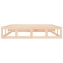 Solid wood bed frame 120x200 cm by vidaXL, Beds and slatted bases - Ref: Foro24-820791, Price: 111,20 €, Discount: %