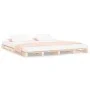 Cama de palets madera maciza de pino King Size 150x200 cm de vidaXL, Camas y somieres - Ref: Foro24-821397, Precio: 136,92 €,...