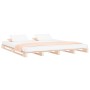 Cama de palets madera maciza de pino King Size 150x200 cm de vidaXL, Camas y somieres - Ref: Foro24-821397, Precio: 138,62 €,...