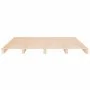 Cama de palets madera maciza de pino King Size 150x200 cm de vidaXL, Camas y somieres - Ref: Foro24-821397, Precio: 136,92 €,...