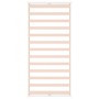 Weißer Massivholzbettrahmen 100x200 cm von vidaXL, Betten und Lattenroste - Ref: Foro24-820787, Preis: 92,94 €, Rabatt: %