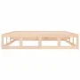 Bettgestell aus Massivholz 160x200 cm von vidaXL, Betten und Lattenroste - Ref: Foro24-820806, Preis: 123,66 €, Rabatt: %