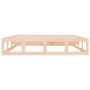 Solid wood bed frame 140x200 cm by vidaXL, Beds and slatted bases - Ref: Foro24-820796, Price: 118,62 €, Discount: %