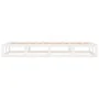 White solid wood bed frame 90x200 cm by vidaXL, Beds and slatted bases - Ref: Foro24-820782, Price: 82,53 €, Discount: %